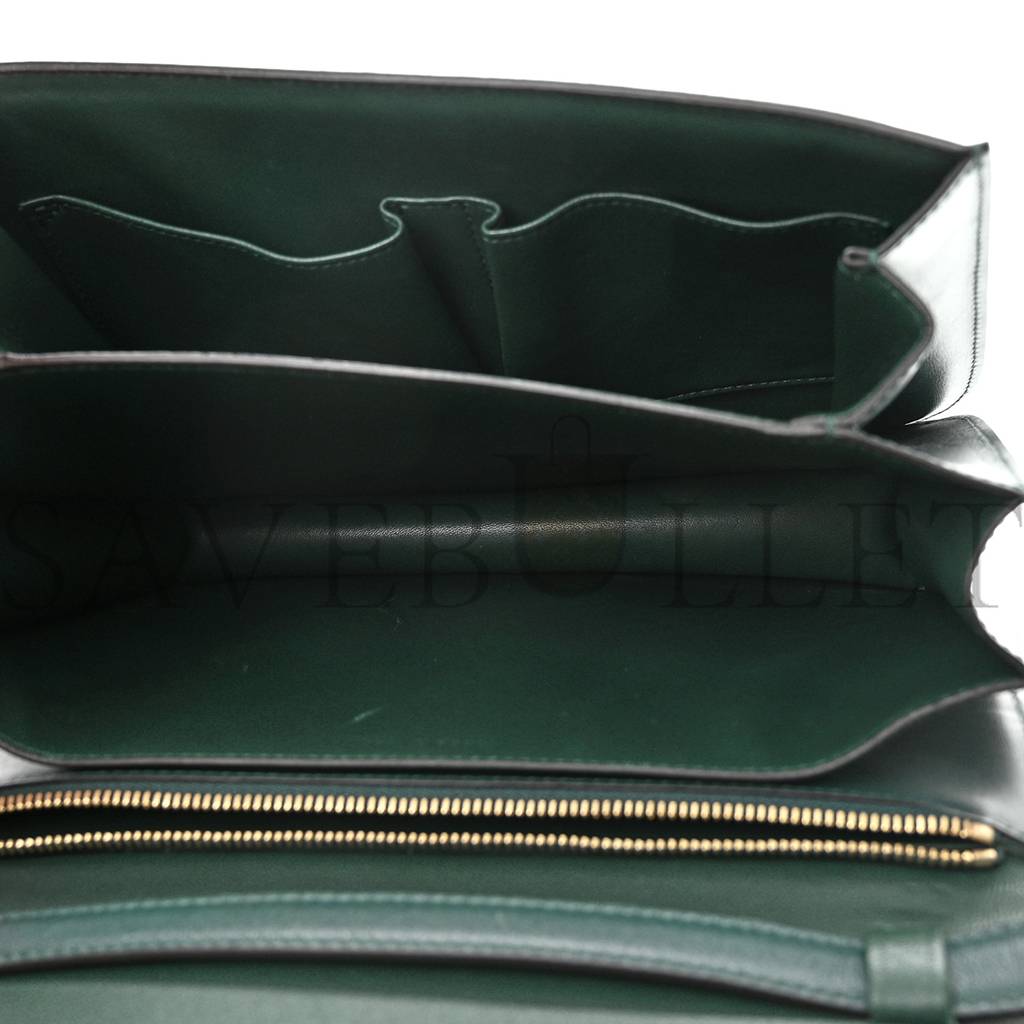 CELINE BOX CALFSKIN MEDIUM CLASSIC BOX FLAP BAG AMAZONE (23*19*7cm) CELINE BOX CALFSKIN MEDIUM CLASSIC BOX FLAP BAG AMAZONE (23*19*7cm)