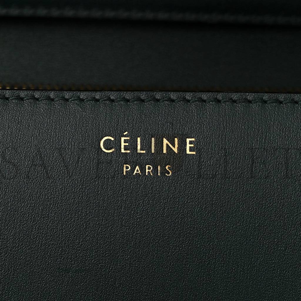 CELINE BOX CALFSKIN MEDIUM CLASSIC BOX FLAP BAG AMAZONE (23*19*7cm) CELINE BOX CALFSKIN MEDIUM CLASSIC BOX FLAP BAG AMAZONE (23*19*7cm)