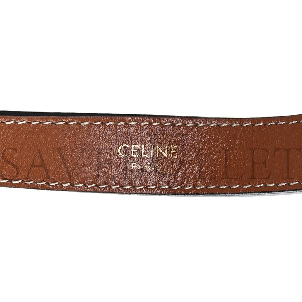 CELINE TRIOMPHE CANVAS CALFSKIN AVA SHOULDER BAG TAN (25*19*7cm) CELINE TRIOMPHE CANVAS CALFSKIN AVA SHOULDER BAG TAN (25*19*7cm)