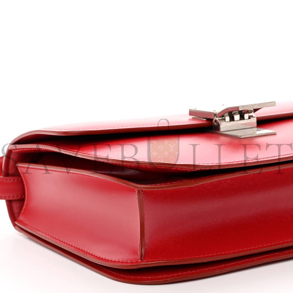 CELINE BOX CALFSKIN MEDIUM CLASSIC BOX FLAP BAG RED (23*18*6cm) CELINE BOX CALFSKIN MEDIUM CLASSIC BOX FLAP BAG RED (23*18*6cm)