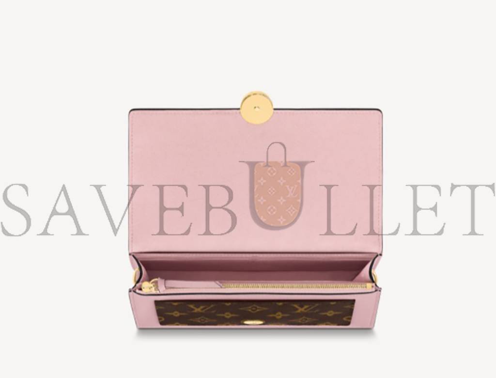 LOUIS VUITTON FLORE CHAIN WALLET M69579 (17.5*11.5*3.5cm) LOUIS VUITTON FLORE CHAIN WALLET M69579 (17.5*11.5*3.5cm)