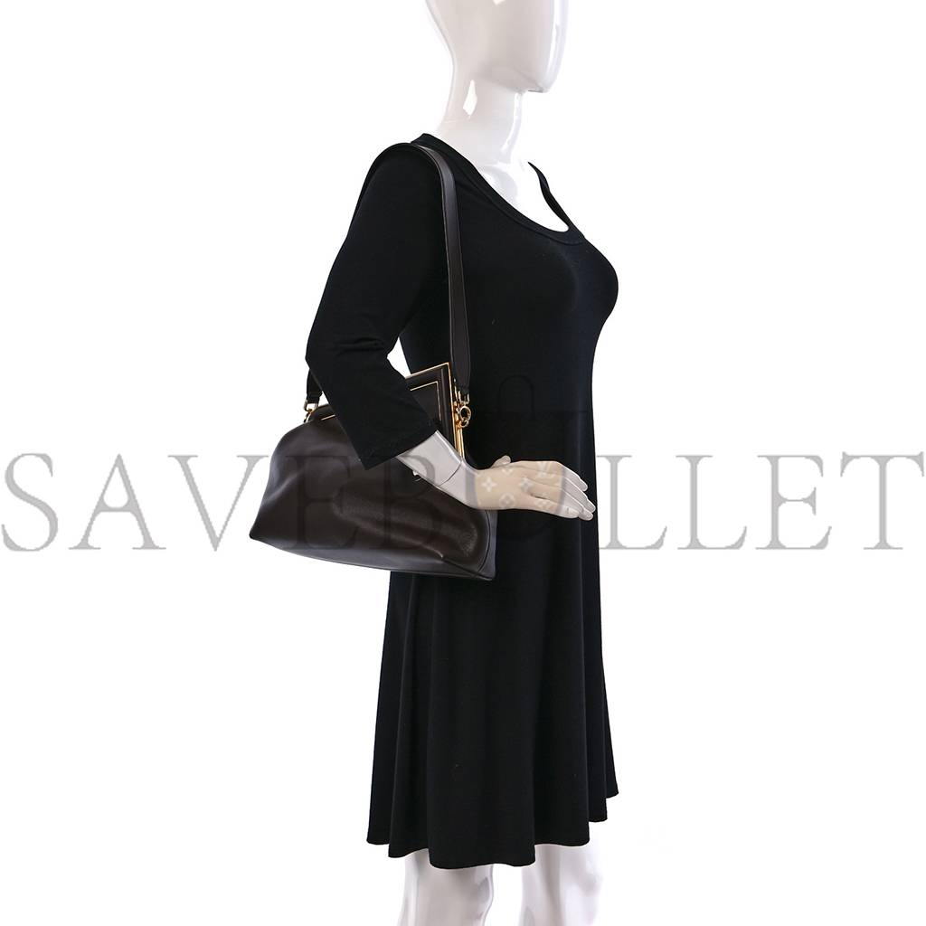 FENDI SHINY NAPPA MEDIUM FENDI FIRST EBANO (32*16*10cm) FENDI SHINY NAPPA MEDIUM FENDI FIRST EBANO (32*16*10cm)