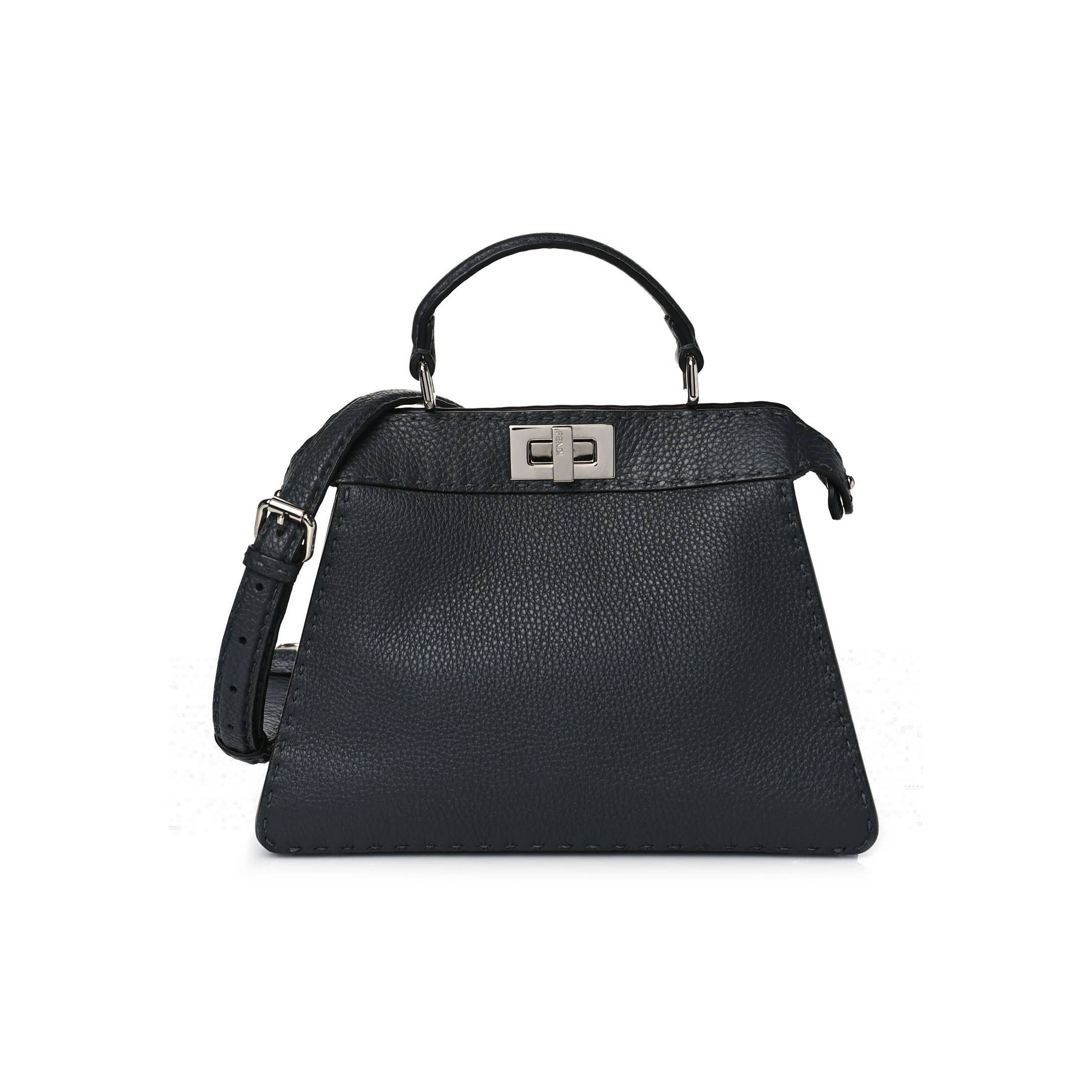 FENDI CUOIO ROMANO SELLERIA CHAMOIS SMALL PEEKABOO I SEE U SATCHEL ASFALTO CAMELIA (27*20*11cm) FENDI CUOIO ROMANO SELLERIA CHAMOIS SMALL PEEKABOO I SEE U SATCHEL ASFALTO CAMELIA (27*20*11cm)
