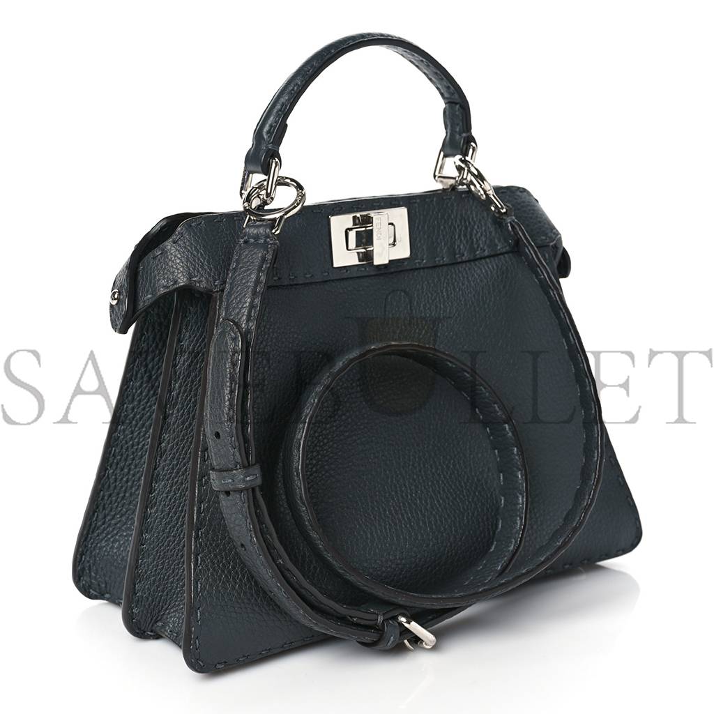 FENDI CUOIO ROMANO SELLERIA CHAMOIS SMALL PEEKABOO I SEE U SATCHEL ASFALTO CAMELIA (27*20*11cm) FENDI CUOIO ROMANO SELLERIA CHAMOIS SMALL PEEKABOO I SEE U SATCHEL ASFALTO CAMELIA (27*20*11cm)