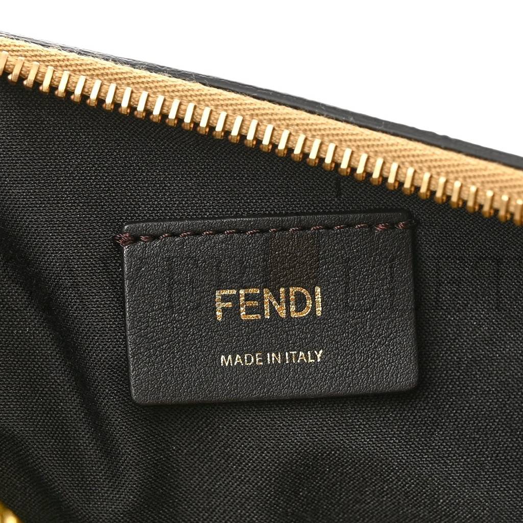 FENDI LAMINATED CRAQUELE LAMBSKIN SMALL FENDIGRAPHY HOBO GOLD (27*23*10cm) FENDI LAMINATED CRAQUELE LAMBSKIN SMALL FENDIGRAPHY HOBO GOLD (27*23*10cm)