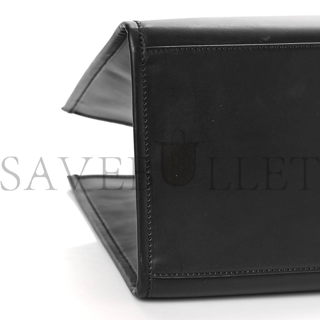 FENDI VITELLO KING PLEXIGLASS LARGE FENDI SUNSHINE SHOPPER TOTE BLACK (41*34*18cm) FENDI VITELLO KING PLEXIGLASS LARGE FENDI SUNSHINE SHOPPER TOTE BLACK (41*34*18cm)