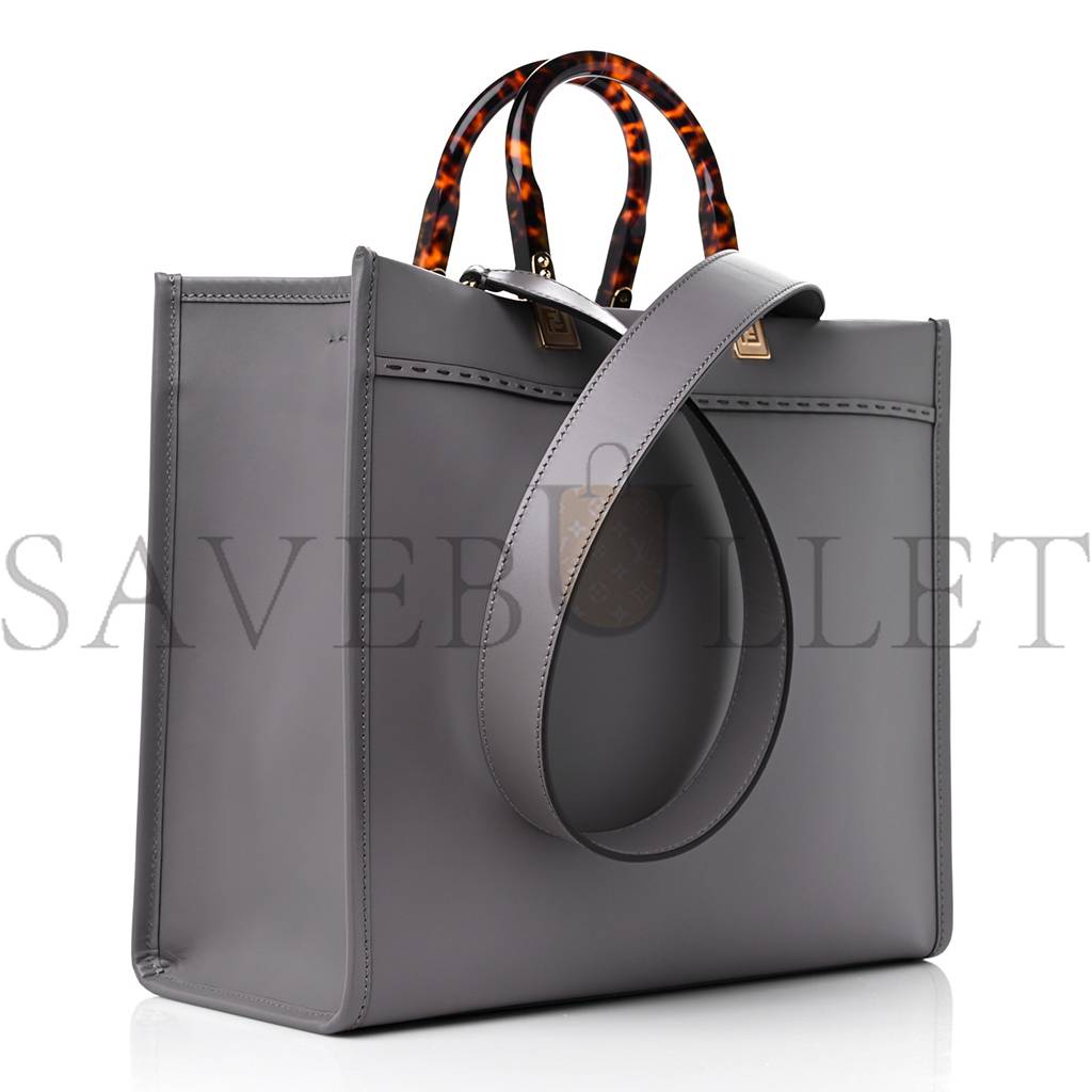FENDI VITELLO KING PLEXIGLASS MEDIUM FENDI SUNSHINE SHOPPER TOTE MOON (36*30*16cm) FENDI VITELLO KING PLEXIGLASS MEDIUM FENDI SUNSHINE SHOPPER TOTE MOON (36*30*16cm)