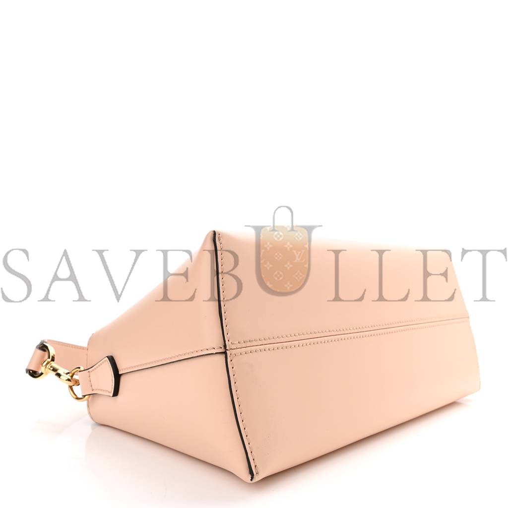 FENDI VITELLO KING LOGO EMBOSSED MEDIUM BY THE WAY BOSTON BAG LIGHT ROSE (27*18*12cm) FENDI VITELLO KING LOGO EMBOSSED MEDIUM BY THE WAY BOSTON BAG LIGHT ROSE (27*18*12cm)