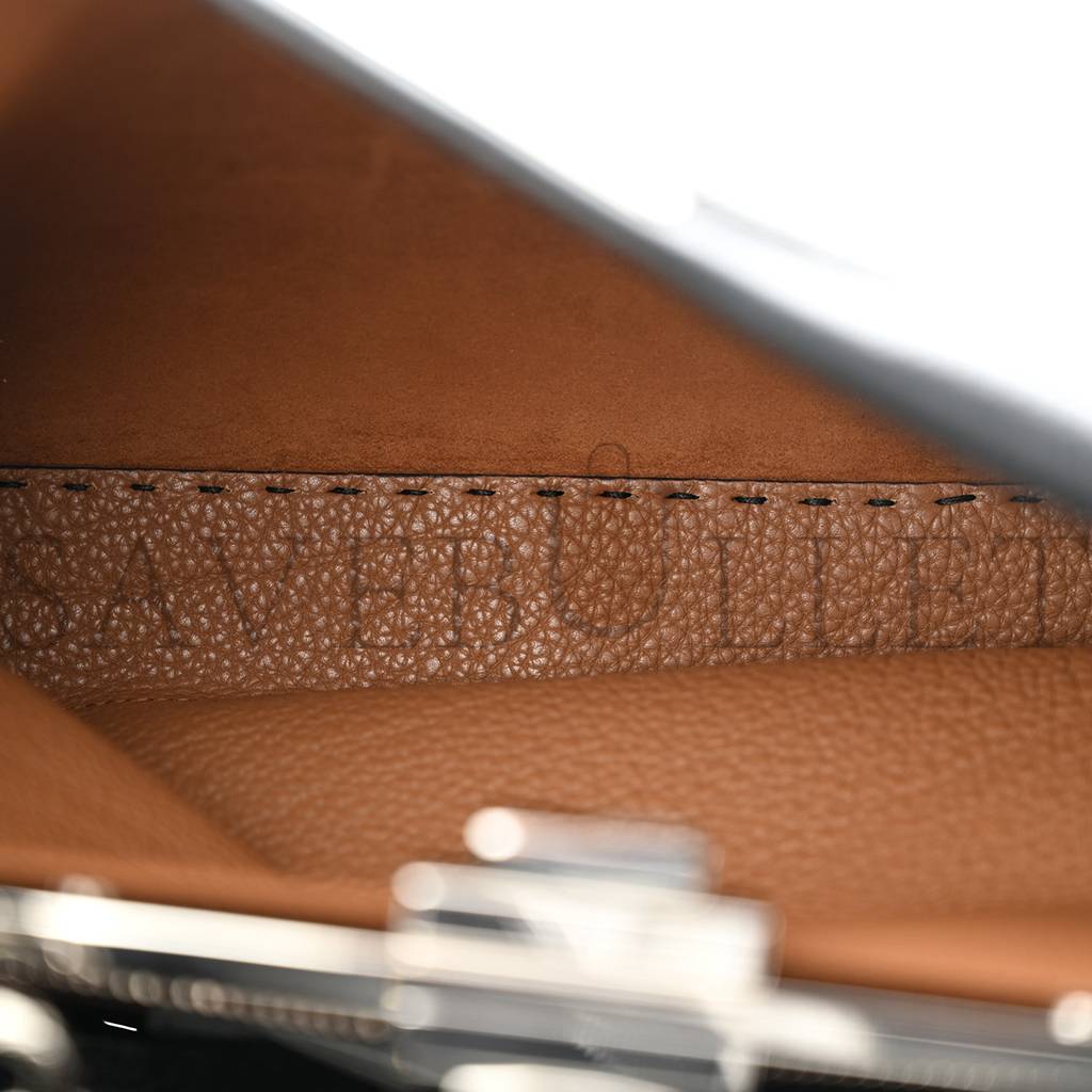 FENDI CUOIO ROMANO SELLERIA BI-COLOR MEDIUM PEEKABOO ICONIC SATCHEL BLACK MOU (34*24*13cm) FENDI CUOIO ROMANO SELLERIA BI-COLOR MEDIUM PEEKABOO ICONIC SATCHEL BLACK MOU (34*24*13cm)