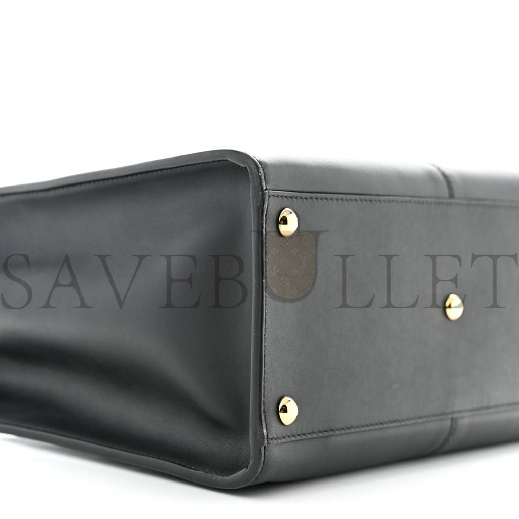 FENDI VITELLO SETA GLAZED FABRIC FF 1974 MEDIUM PEEKABOO X-LITE BLACK (29*25*14cm) FENDI VITELLO SETA GLAZED FABRIC FF 1974 MEDIUM PEEKABOO X-LITE BLACK (29*25*14cm)
