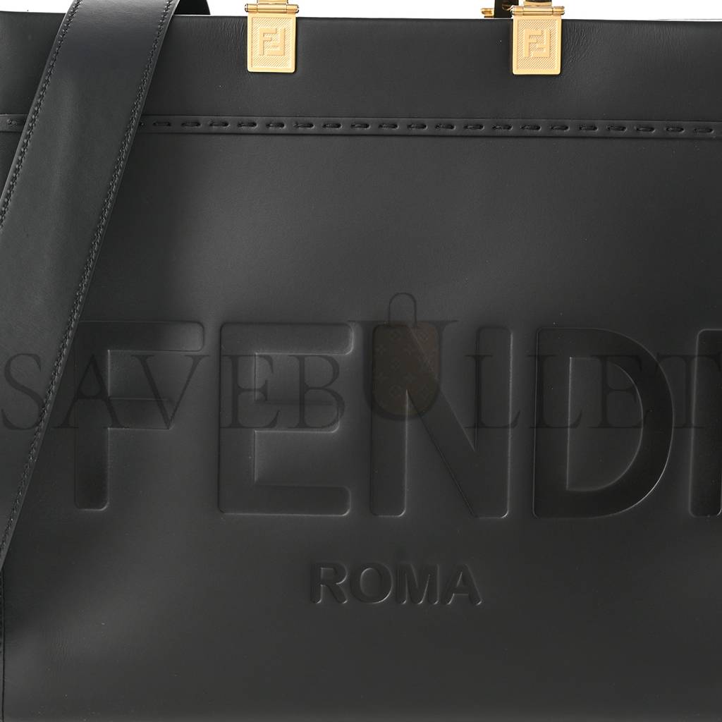 FENDI VITELLO KING PLEXIGLASS MEDIUM FENDI SUNSHINE SHOPPER TOTE BLACK (14*12*6cm) FENDI VITELLO KING PLEXIGLASS MEDIUM FENDI SUNSHINE SHOPPER TOTE BLACK (14*12*6cm)