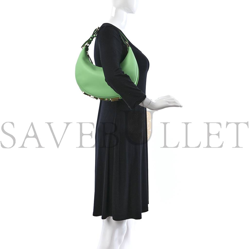 FENDI VITELLO GRACE MATTE SMALL FENDIGRAPHY HOBO BAG EDAMAME (27*18*10cm) FENDI VITELLO GRACE MATTE SMALL FENDIGRAPHY HOBO BAG EDAMAME (27*18*10cm)