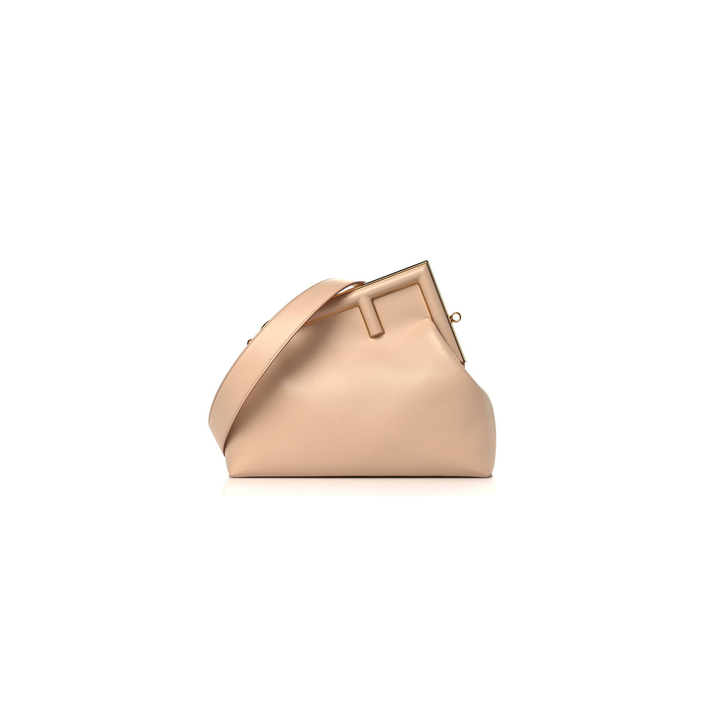 FENDI SHINY NAPPA MEDIUM FENDI FIRST POUDRE (30*25*11cm) FENDI SHINY NAPPA MEDIUM FENDI FIRST POUDRE (30*25*11cm)