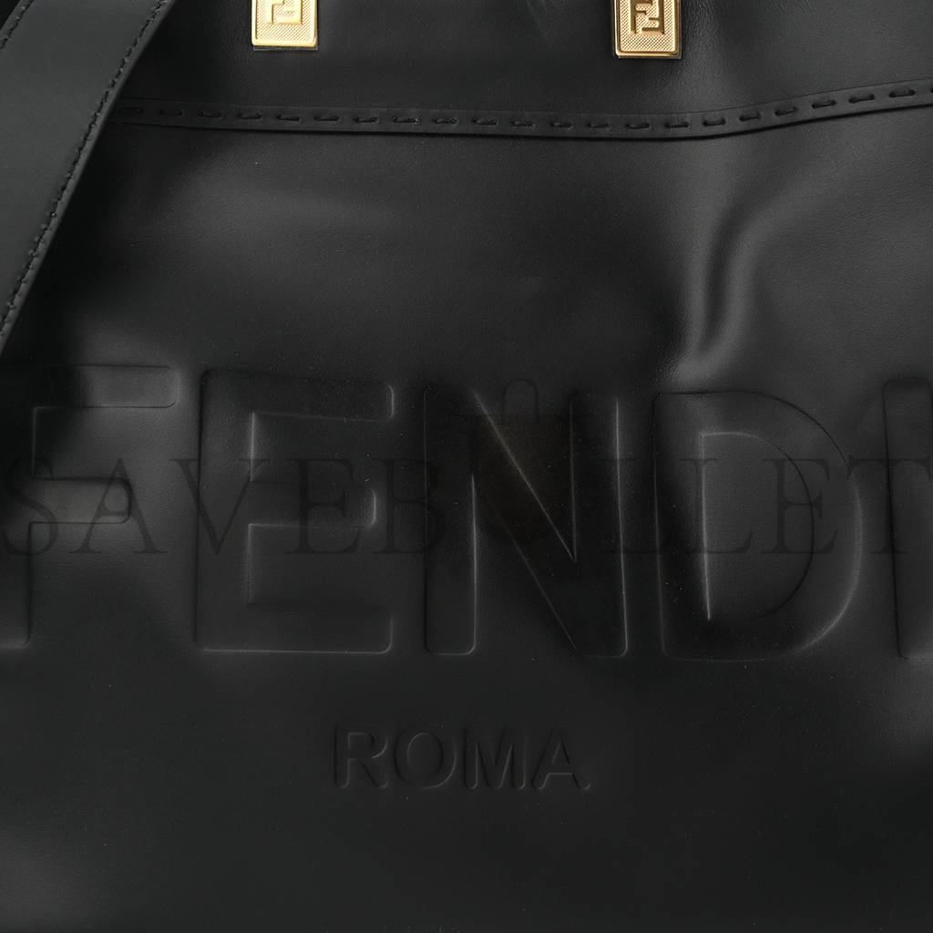 FENDI VITELLO KING PLEXIGLASS MEDIUM FENDI SUNSHINE SHOPPER TOTE BLACK (36*30*15cm) FENDI VITELLO KING PLEXIGLASS MEDIUM FENDI SUNSHINE SHOPPER TOTE BLACK (36*30*15cm)