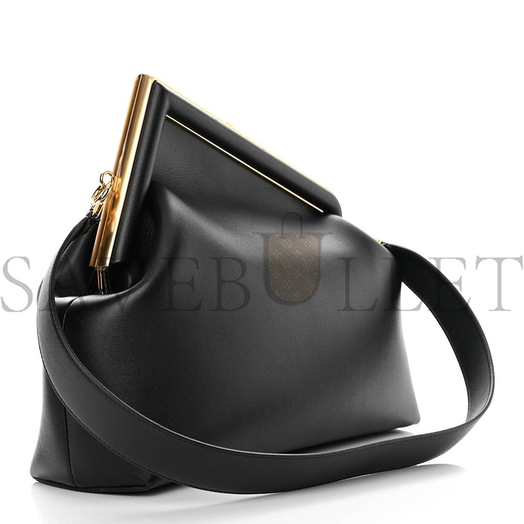 FENDI SHINY NAPPA MEDIUM FENDI FIRST BLACK (31*26*10cm) FENDI SHINY NAPPA MEDIUM FENDI FIRST BLACK (31*26*10cm)