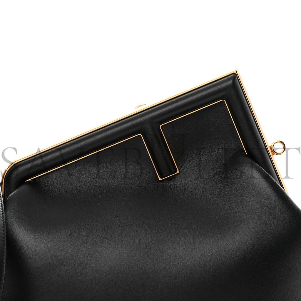 FENDI SHINY NAPPA MEDIUM FENDI FIRST BLACK (31*26*10cm) FENDI SHINY NAPPA MEDIUM FENDI FIRST BLACK (31*26*10cm)