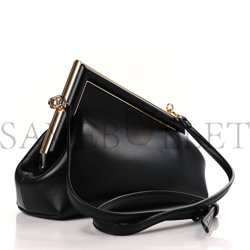 FENDI SHINY NAPPA SMALL FENDI FIRST BLACK (26*18*9.5cm) FENDI SHINY NAPPA SMALL FENDI FIRST BLACK (26*18*9.5cm)
