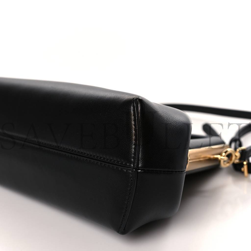 FENDI SHINY NAPPA SMALL FENDI FIRST BLACK (26*18*9.5cm) FENDI SHINY NAPPA SMALL FENDI FIRST BLACK (26*18*9.5cm)