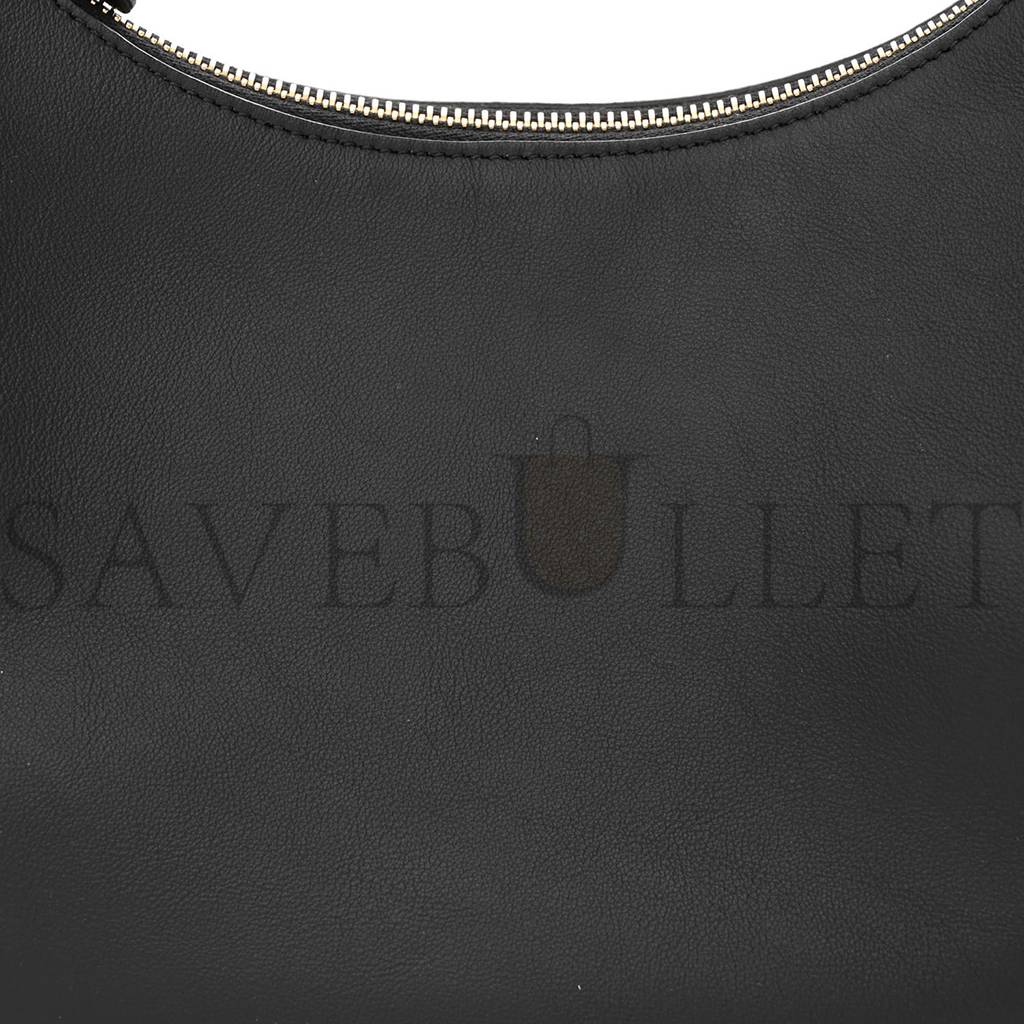 FENDI VITELLO GRACE MATTE SMALL FENDIGRAPHY HOBO BAG BLACK (28*23*10cm) FENDI VITELLO GRACE MATTE SMALL FENDIGRAPHY HOBO BAG BLACK (28*23*10cm)