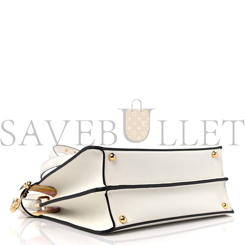 FENDI X VERSACE VITELLO SETA NAPPA FENDACE FF BAROQUE MEDIUM PEEKABOO I SEE U SATCHEL WHITE ICE (27*20*10cm) FENDI X VERSACE VITELLO SETA NAPPA FENDACE FF BAROQUE MEDIUM PEEKABOO I SEE U SATCHEL WHITE ICE (27*20*10cm)