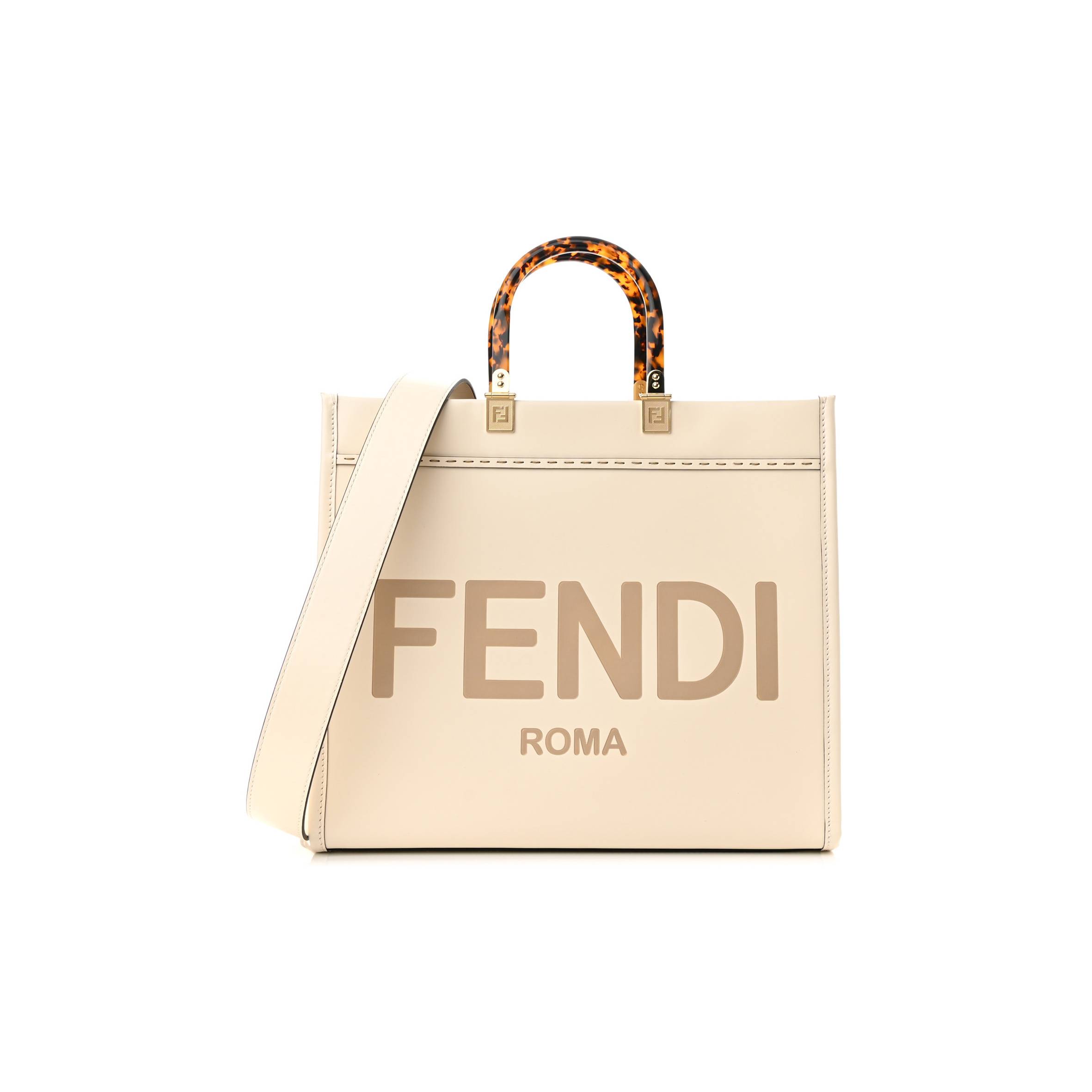 FENDI VITELLO KING PLEXIGLASS MEDIUM FENDI SUNSHINE SHOPPER TOTE WHITE ICE (36*30*15cm) FENDI VITELLO KING PLEXIGLASS MEDIUM FENDI SUNSHINE SHOPPER TOTE WHITE ICE (36*30*15cm)