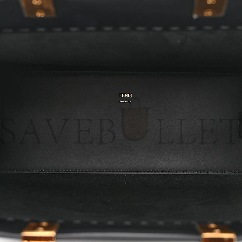 FENDI VITELLO KING PLEXIGLASS MEDIUM FENDI SUNSHINE SHOPPER TOTE BLACK (36*30*15cm) FENDI VITELLO KING PLEXIGLASS MEDIUM FENDI SUNSHINE SHOPPER TOTE BLACK (36*30*15cm)