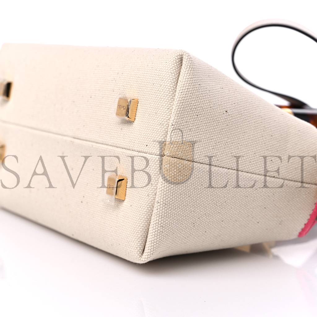 FENDI CANVAS PLEXIGLASS LOGO EMBROIDERED MINI BY THE WAY TOP HANDLE BOSTON BAG GREZZO PINK DALIA (18*11*8cm) FENDI CANVAS PLEXIGLASS LOGO EMBROIDERED MINI BY THE WAY TOP HANDLE BOSTON BAG GREZZO PINK DALIA (18*11*8cm)