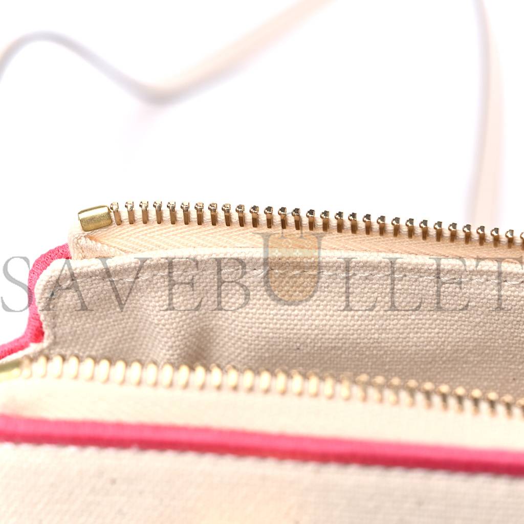 FENDI CANVAS PLEXIGLASS LOGO EMBROIDERED MINI BY THE WAY TOP HANDLE BOSTON BAG GREZZO PINK DALIA (18*11*8cm) FENDI CANVAS PLEXIGLASS LOGO EMBROIDERED MINI BY THE WAY TOP HANDLE BOSTON BAG GREZZO PINK DALIA (18*11*8cm)