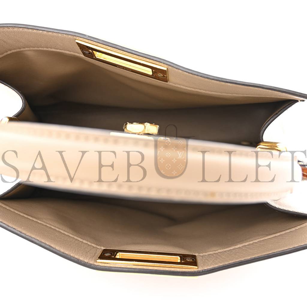 FENDI VITELLO SETA PLEXIGLASS TORTOISE MEDIUM PEEKABOO ICONIC SATCHEL TORTORA (34*25*13cm) FENDI VITELLO SETA PLEXIGLASS TORTOISE MEDIUM PEEKABOO ICONIC SATCHEL TORTORA (34*25*13cm)