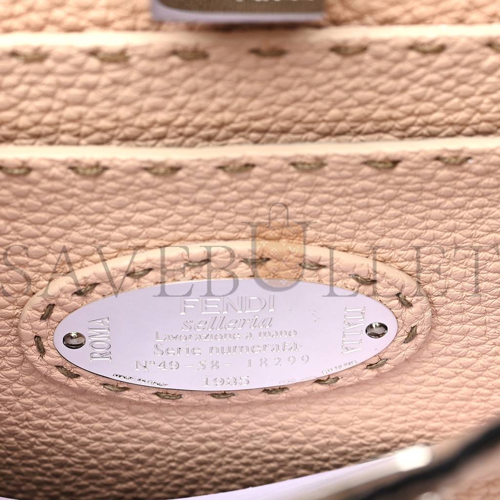 FENDI CUOIO ROMANO SELLERIA CHAMOIS SMALL PEEKABOO I SEE U SATCHEL CIPRIA (27*20*11cm) FENDI CUOIO ROMANO SELLERIA CHAMOIS SMALL PEEKABOO I SEE U SATCHEL CIPRIA (27*20*11cm)