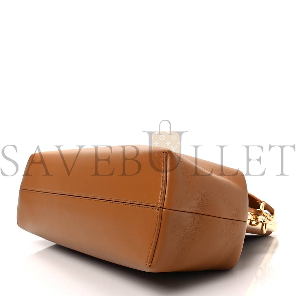 FENDI SHINY NAPPA MEDIUM FENDI FIRST CARAMELLO (30*25*10cm) FENDI SHINY NAPPA MEDIUM FENDI FIRST CARAMELLO (30*25*10cm)