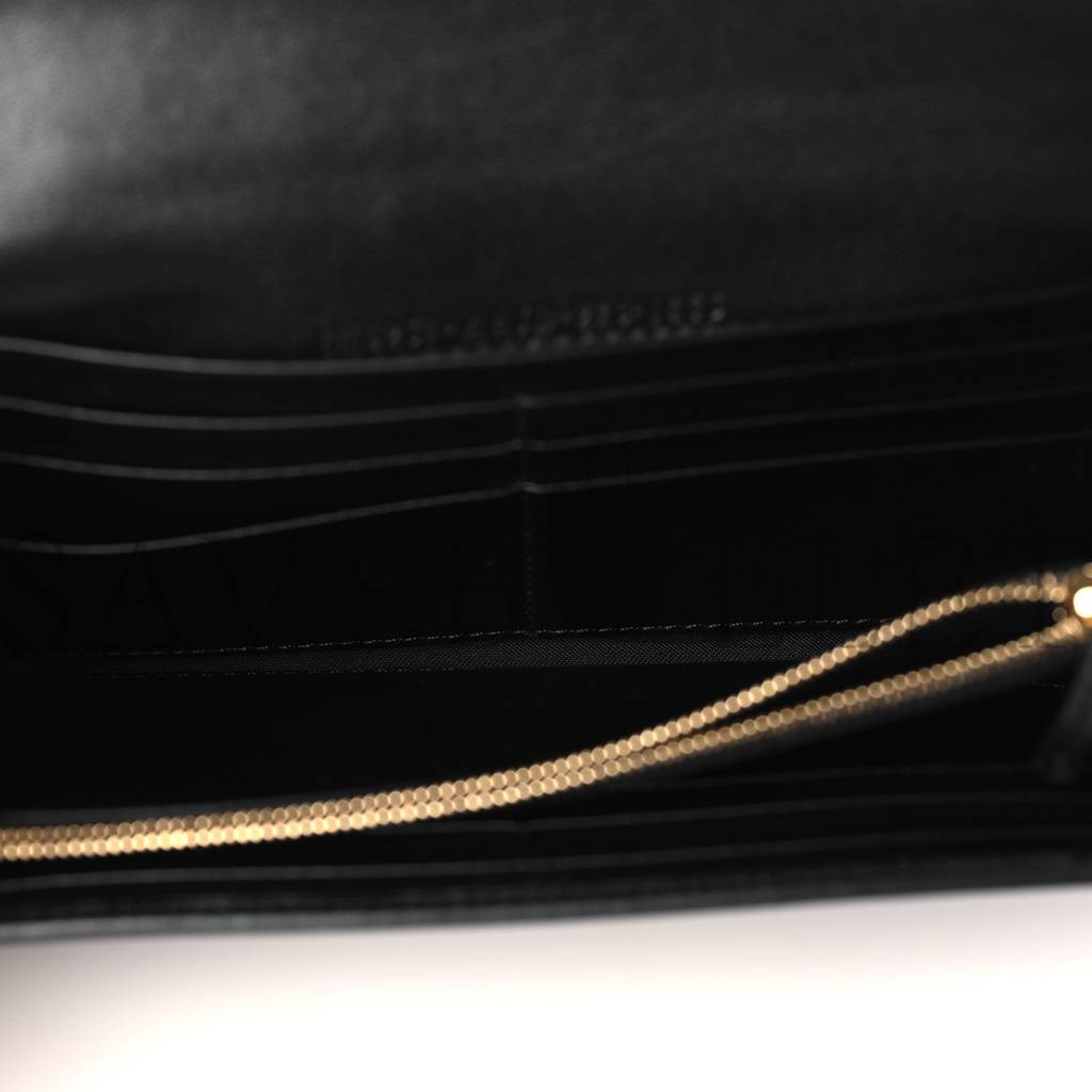FENDI NAPPA FF EMBOSSED CONTINENTAL WALLET BLACK (19*10*3cm) FENDI NAPPA FF EMBOSSED CONTINENTAL WALLET BLACK (19*10*3cm)