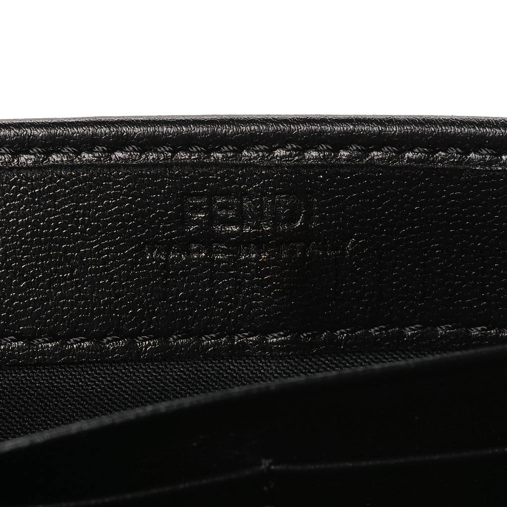FENDI NAPPA FF EMBOSSED CONTINENTAL WALLET BLACK (19*10*3cm) FENDI NAPPA FF EMBOSSED CONTINENTAL WALLET BLACK (19*10*3cm)